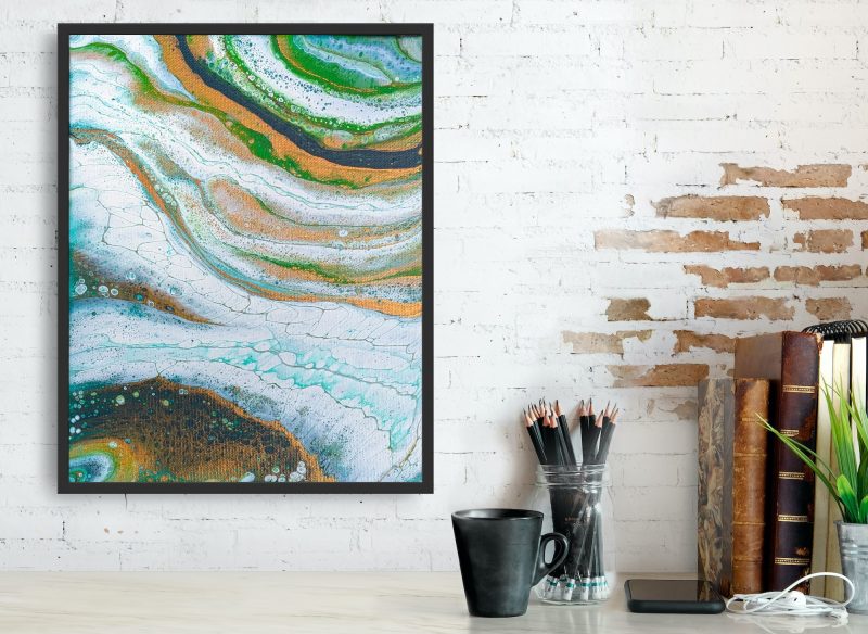 Green and Golden Sway…Exclusive to Artlovers