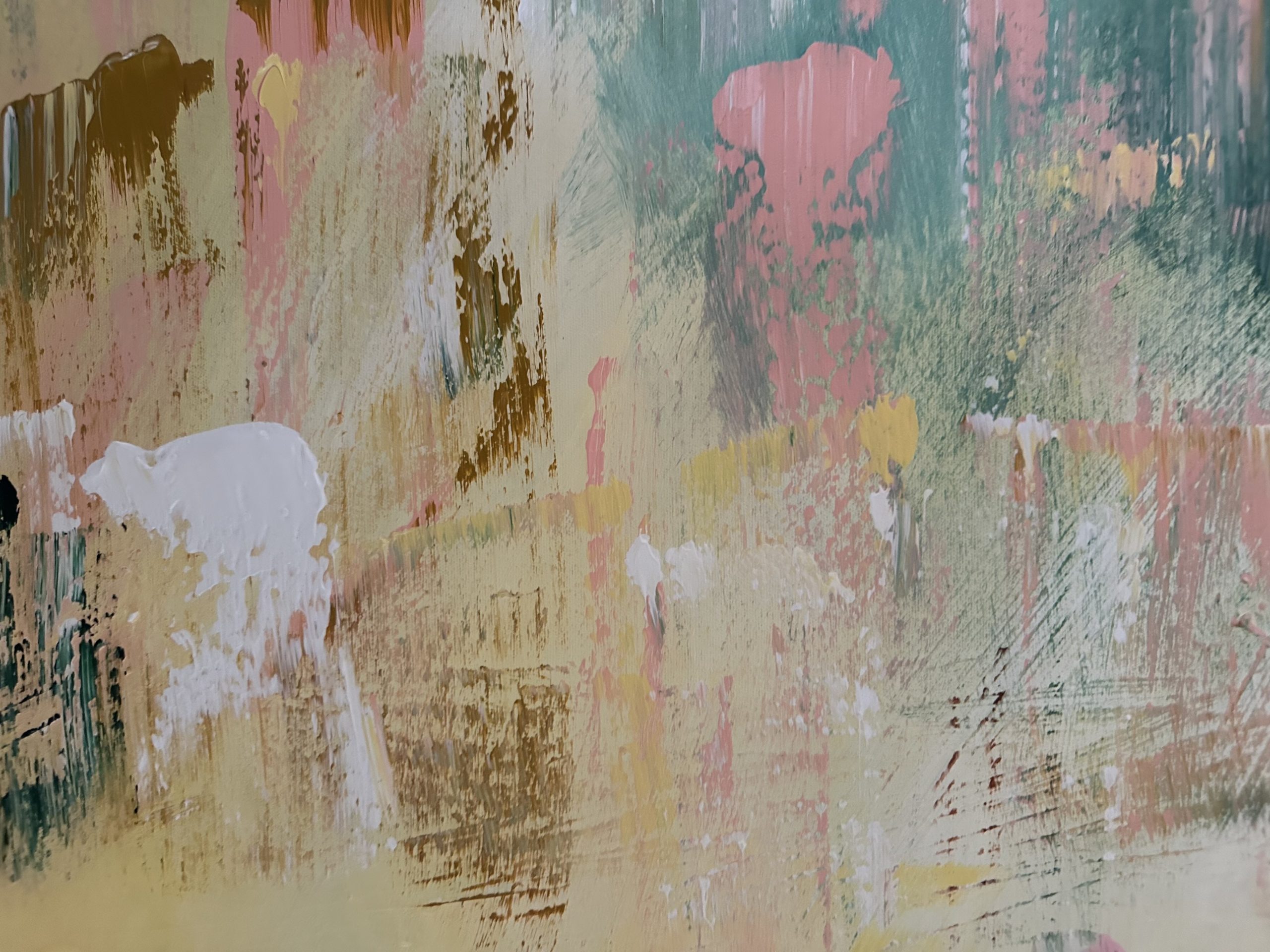 Pink And Green Alanah Jarvis Art