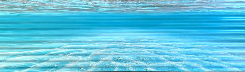 Underwater Turquoise Corrugations