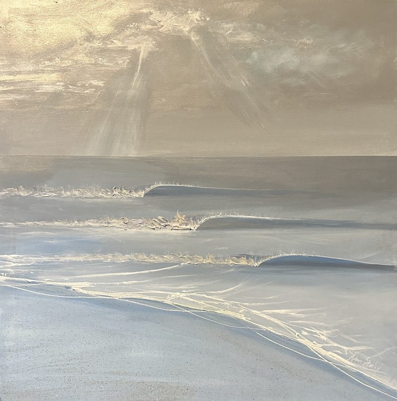 Silver Sparkling Sea