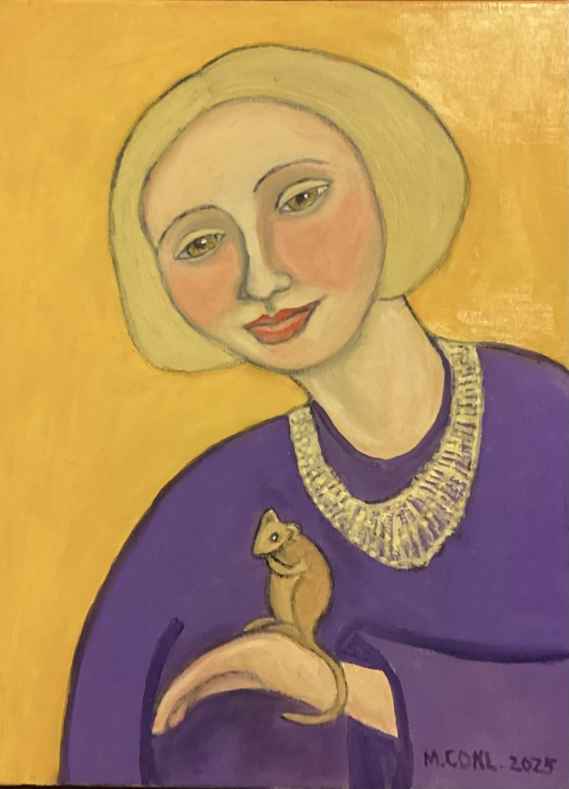 Miss Lemon and  Might He, the mouse