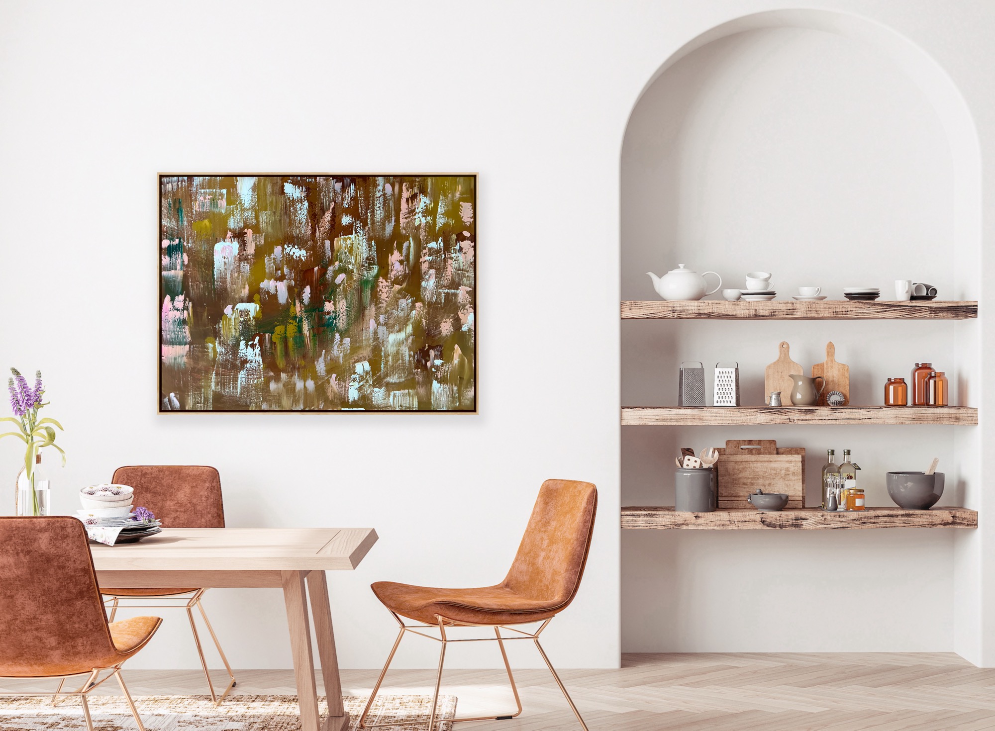 Rustic Kitchen Art Alanah Jarvis Art