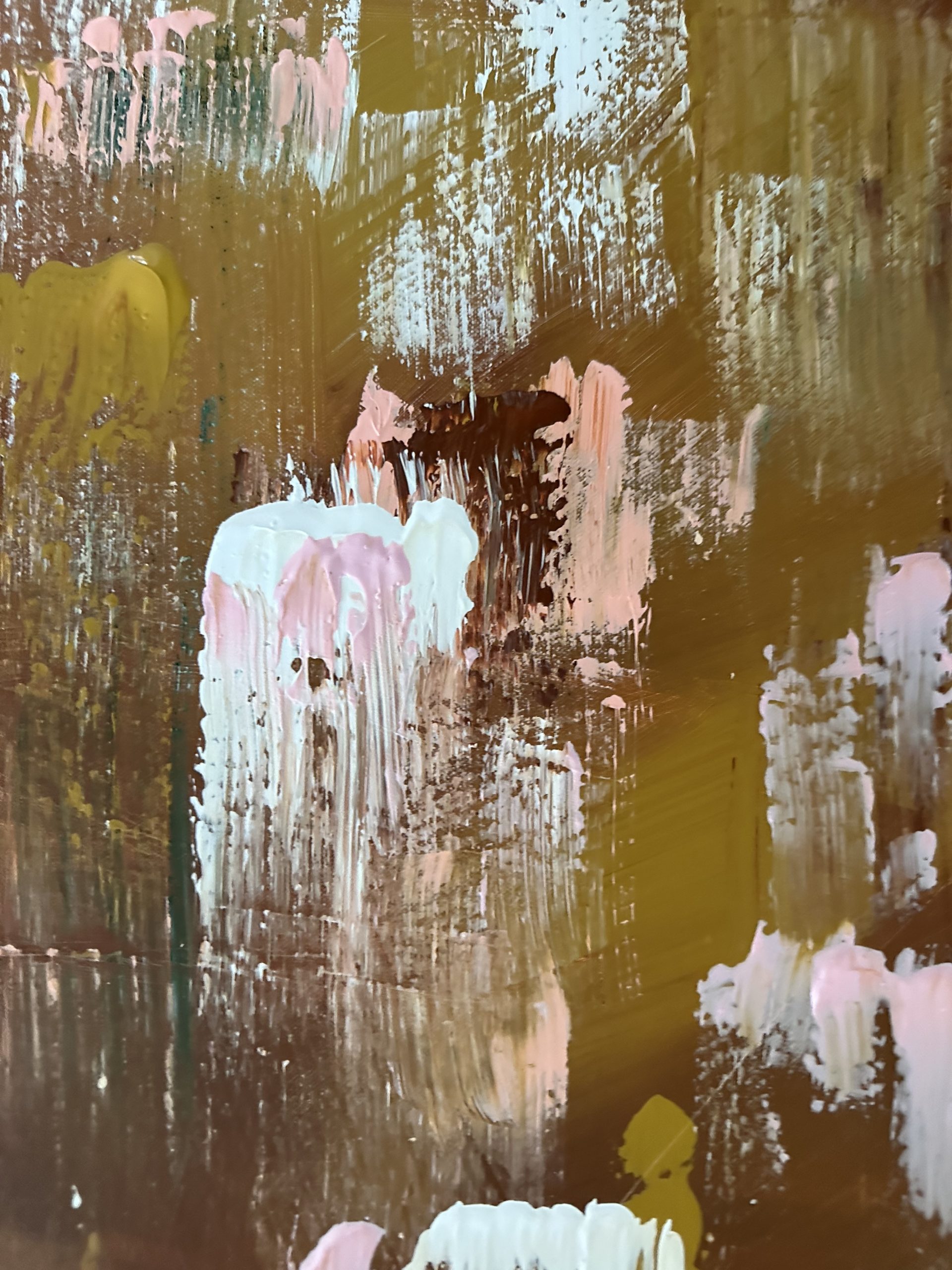 Close Up Pink White Al;anah Jarvis Art