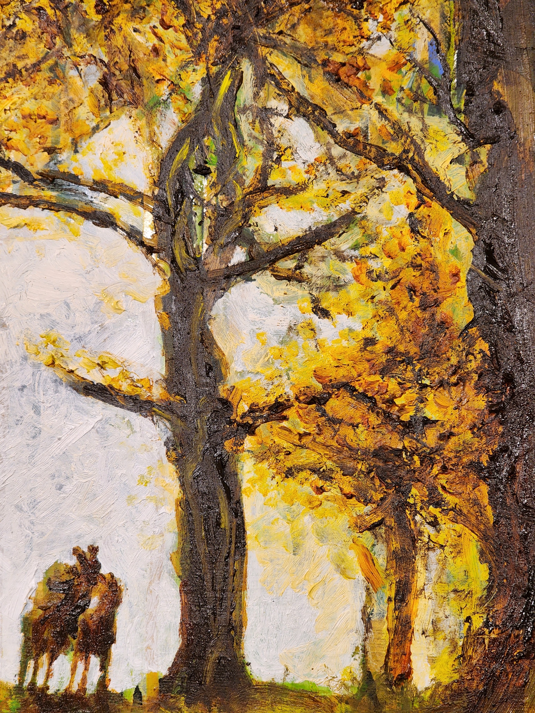 Carriage Thru Dawn Detail 1