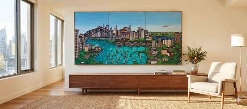 Triptych Of Sydney Harbour 2025