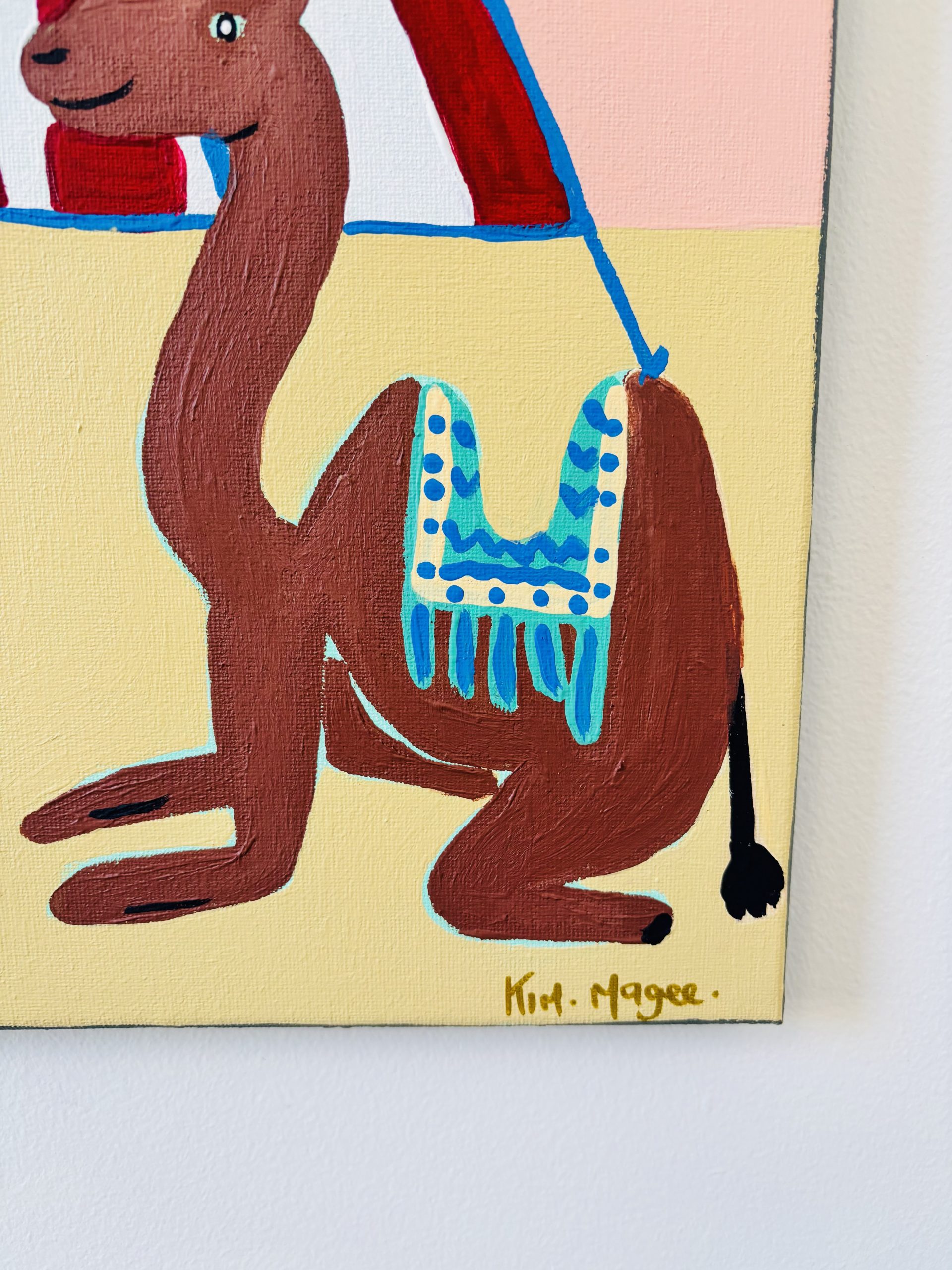 Kim Magee Art The Camel Traders Tent 3