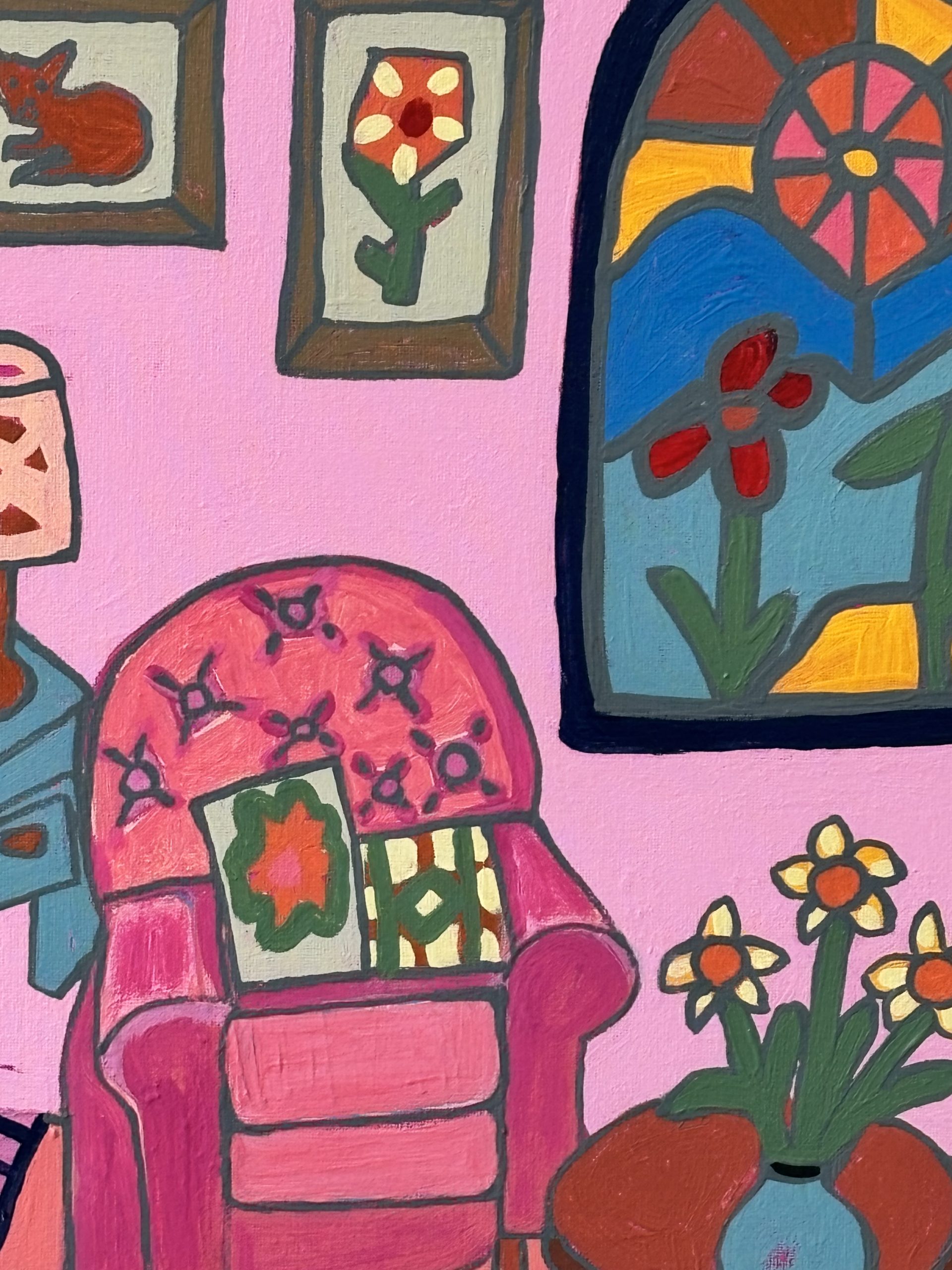 Kim Magee Art Grandmas Chair 5