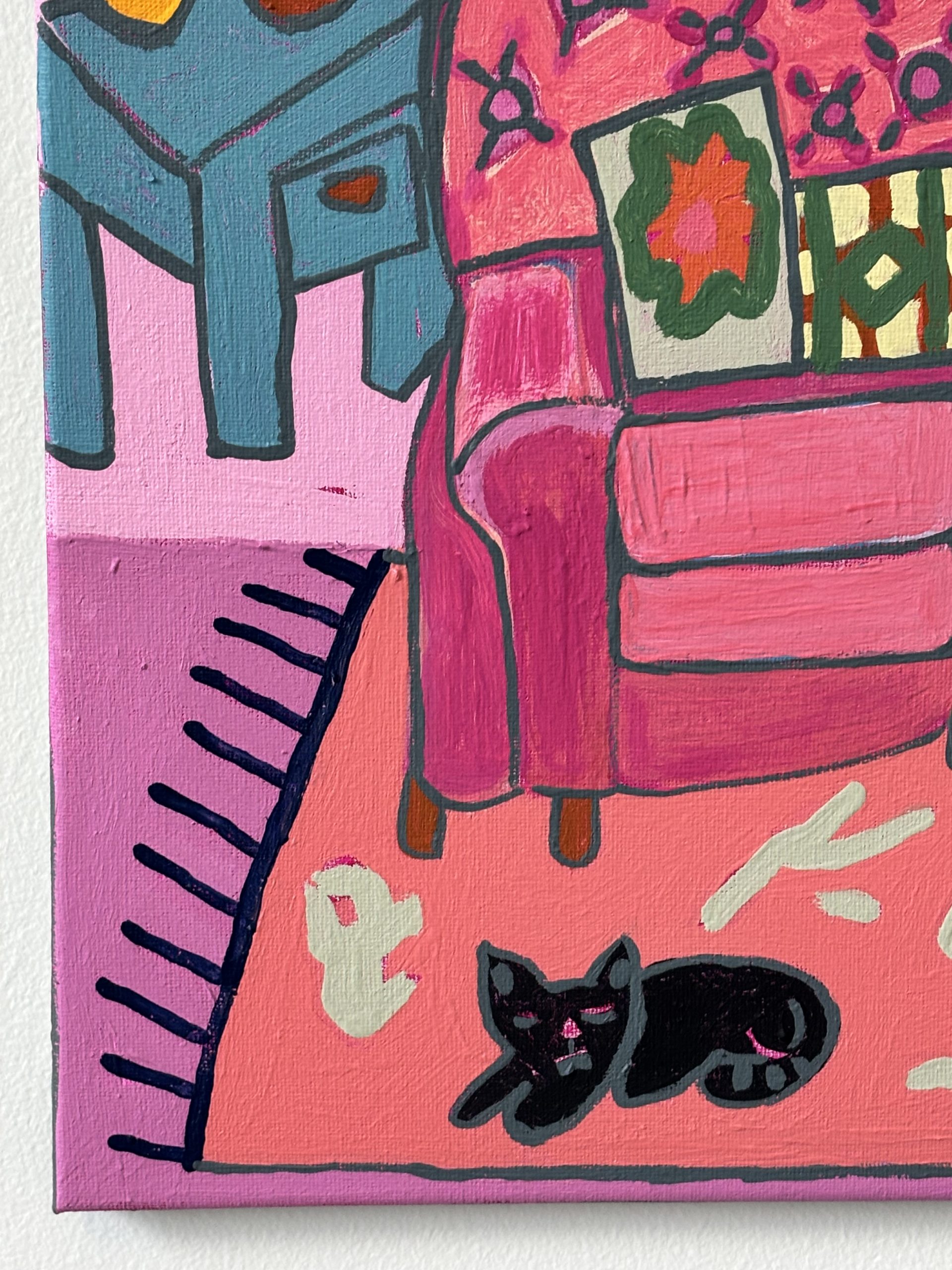 Kim Magee Art Grandmas Chair 6