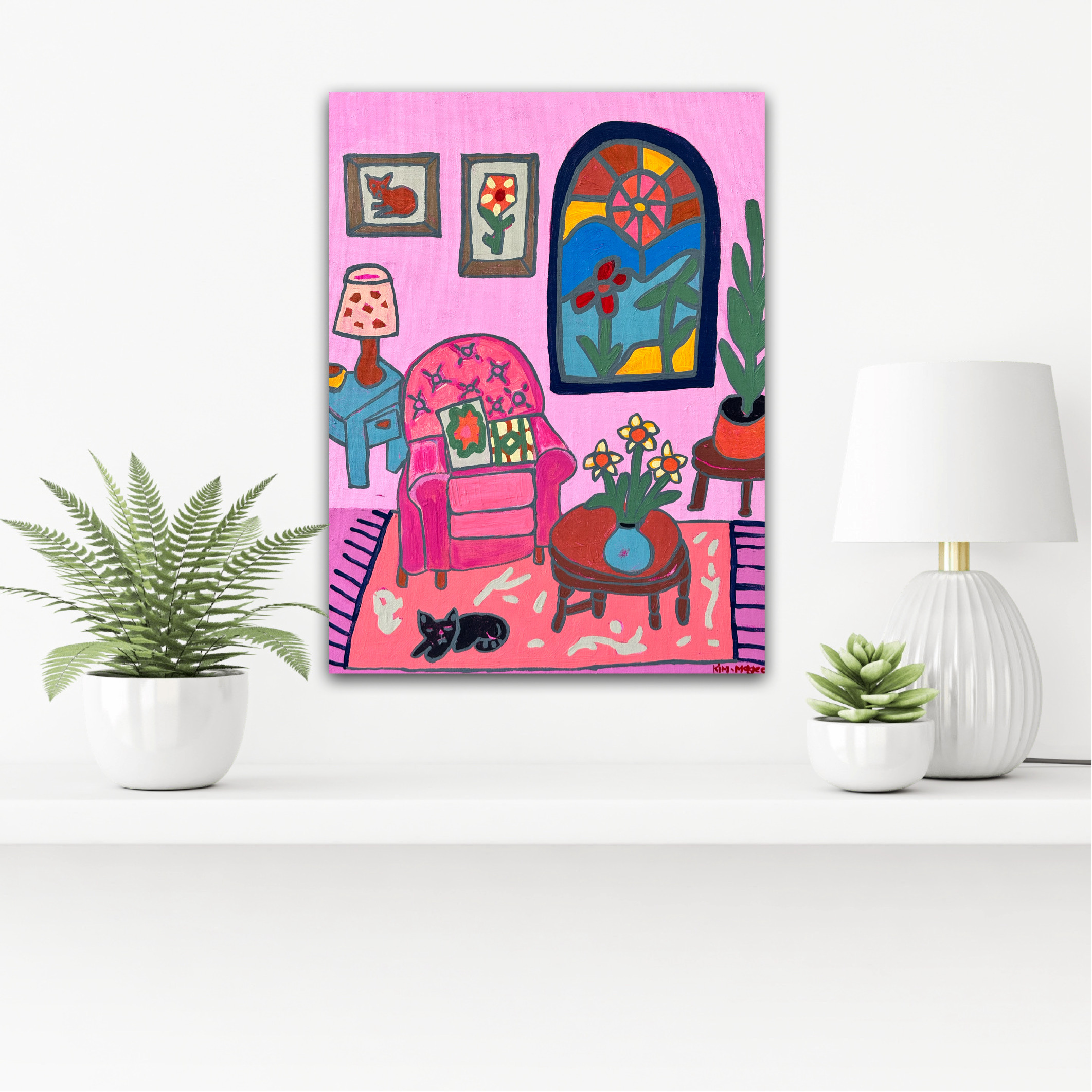 Kim Magee Art Grandmas Chair 7