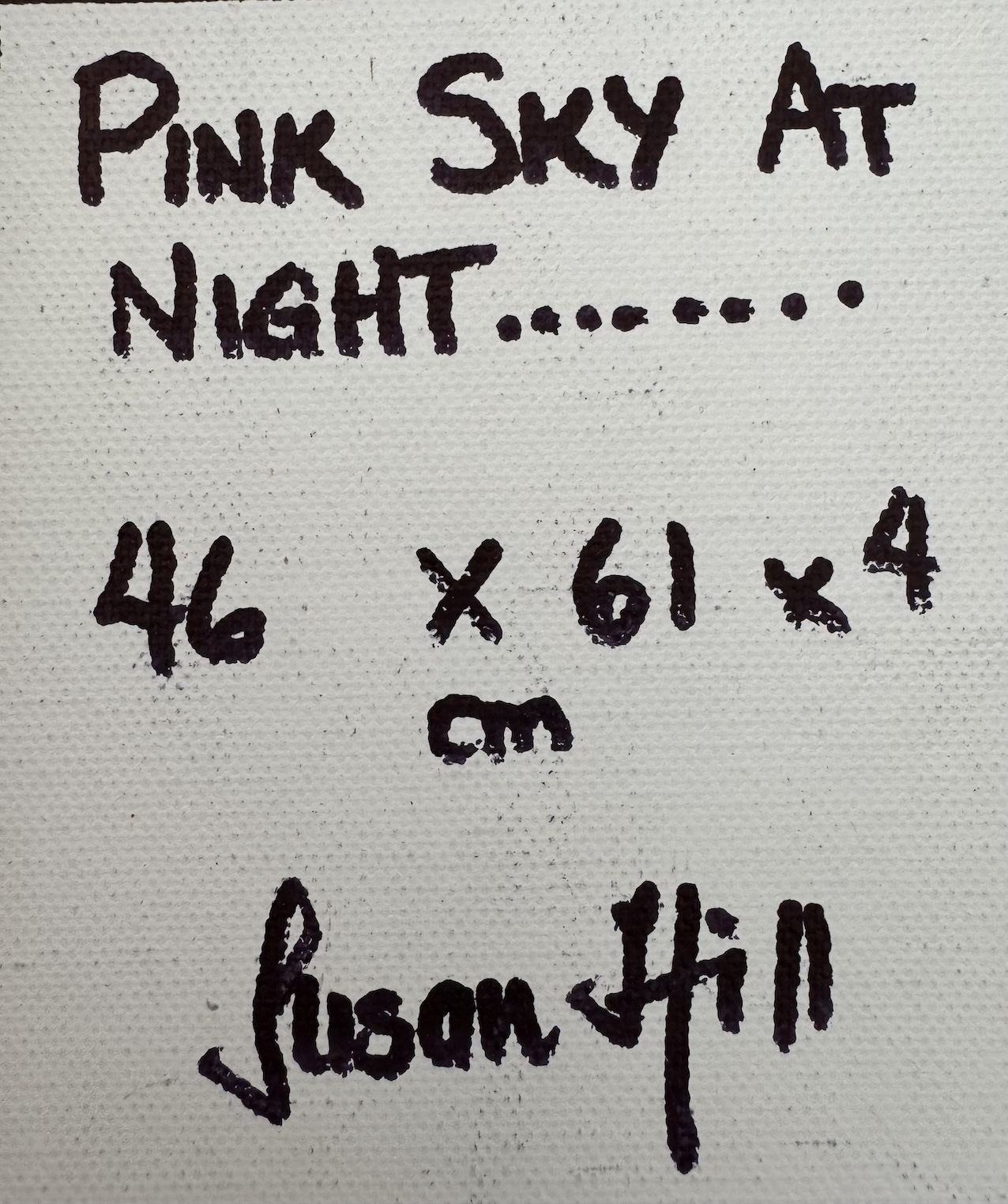 Pink Sky At Night Dimensions Copy