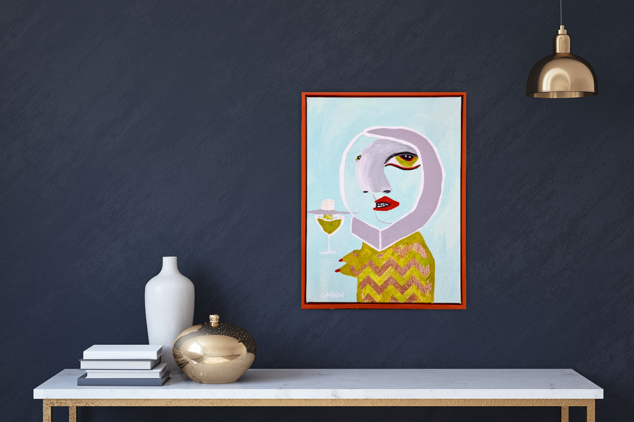 Absinthe Dreams Wall