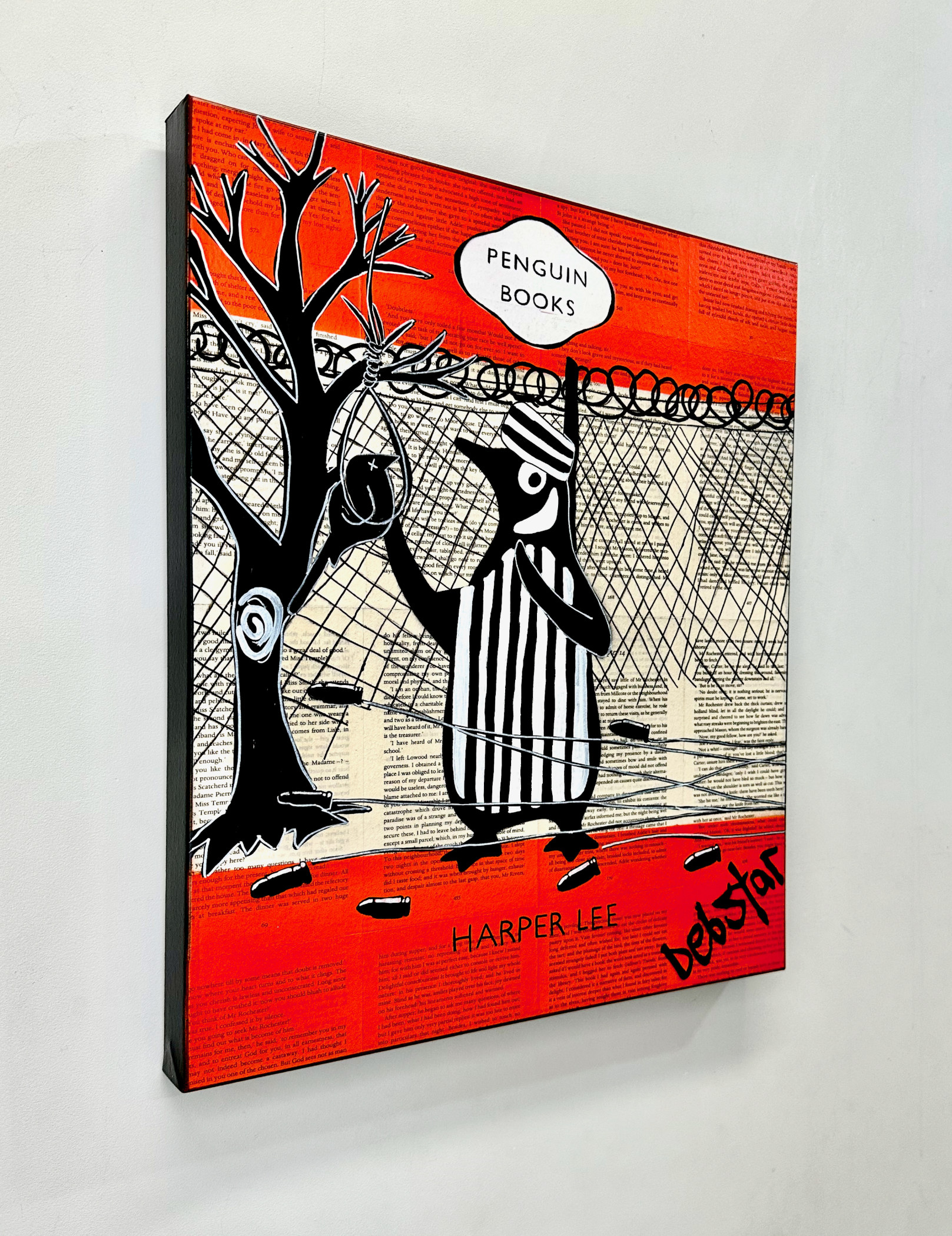 Penguin Books To Kill A Mockingbird Pop Art Deborah Lang Debstar Art Urban Canvas 3