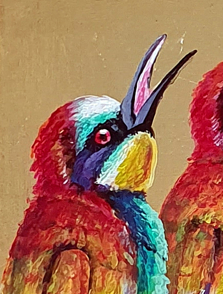 Rainbow Bee Eater Det3