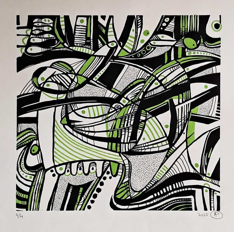 The Love Groove #3 / “Pulse in Green”