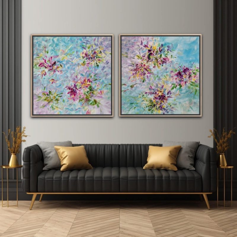 Floral Dance – Diptych