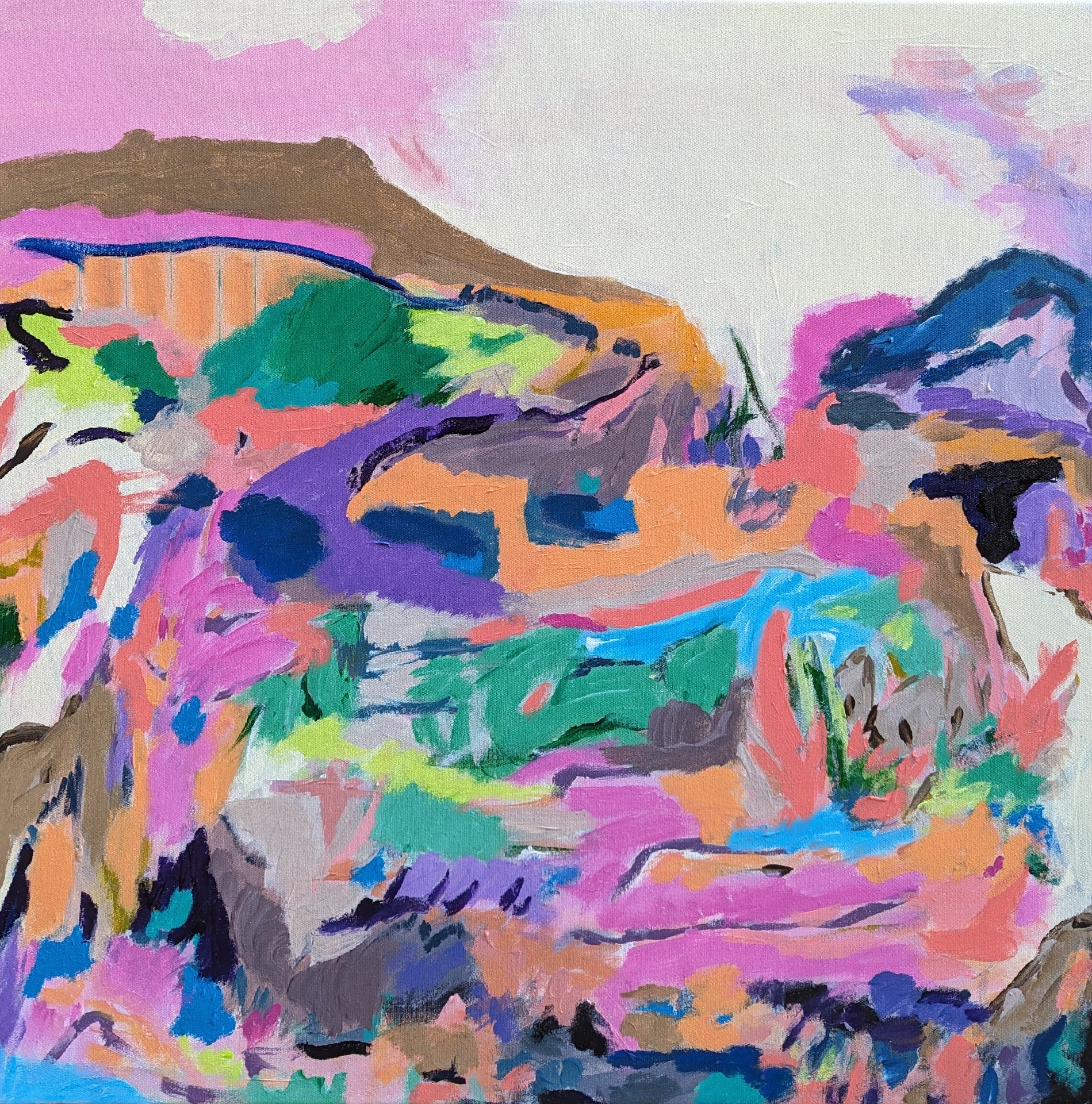 Sweet Escape Alpana Rai 50 X 50 Cm $550 Arttoart Affordable Art Fair