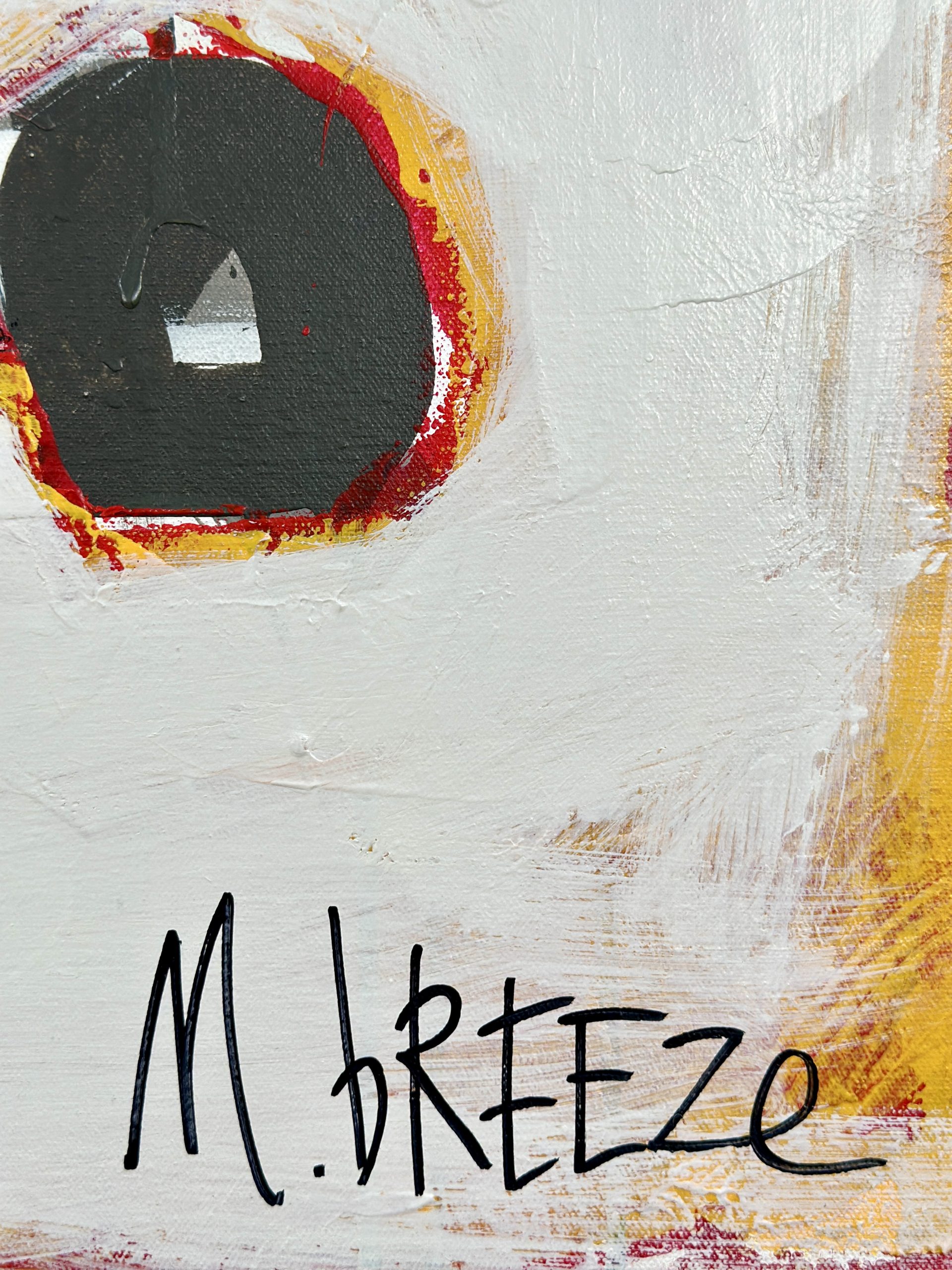 Martin Breeze Yellowjacket Signed