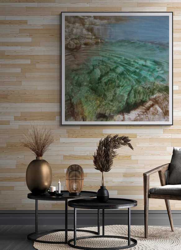 Canvy Ripple Effect Boho Style Sitting Room