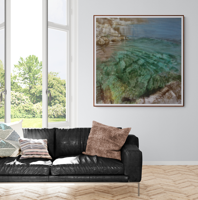 Canvy Ripple Effect Living Room With Sofa And Garden Views (1)