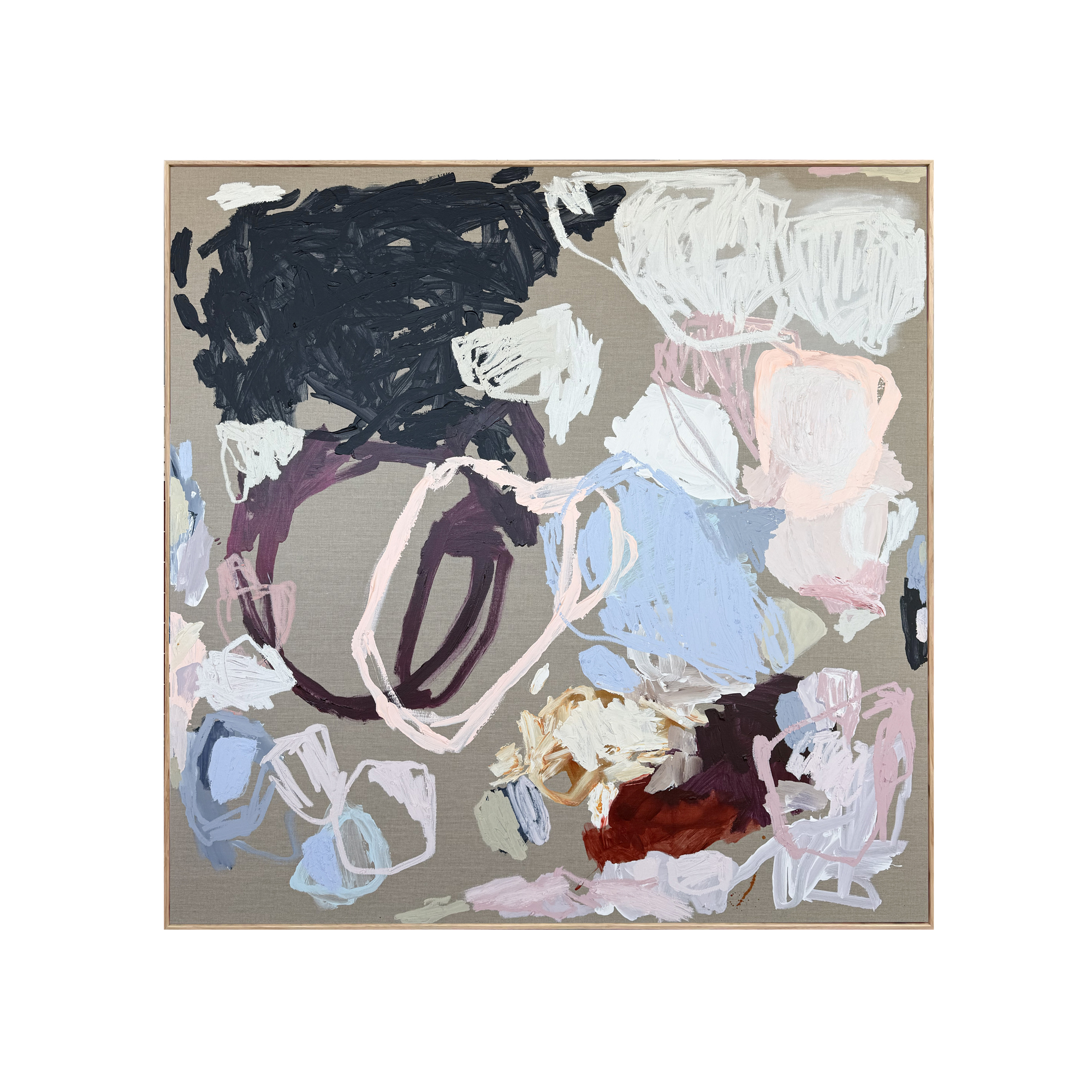 Perth Abstract Artist A Gentle Kind Of Mess 100 W