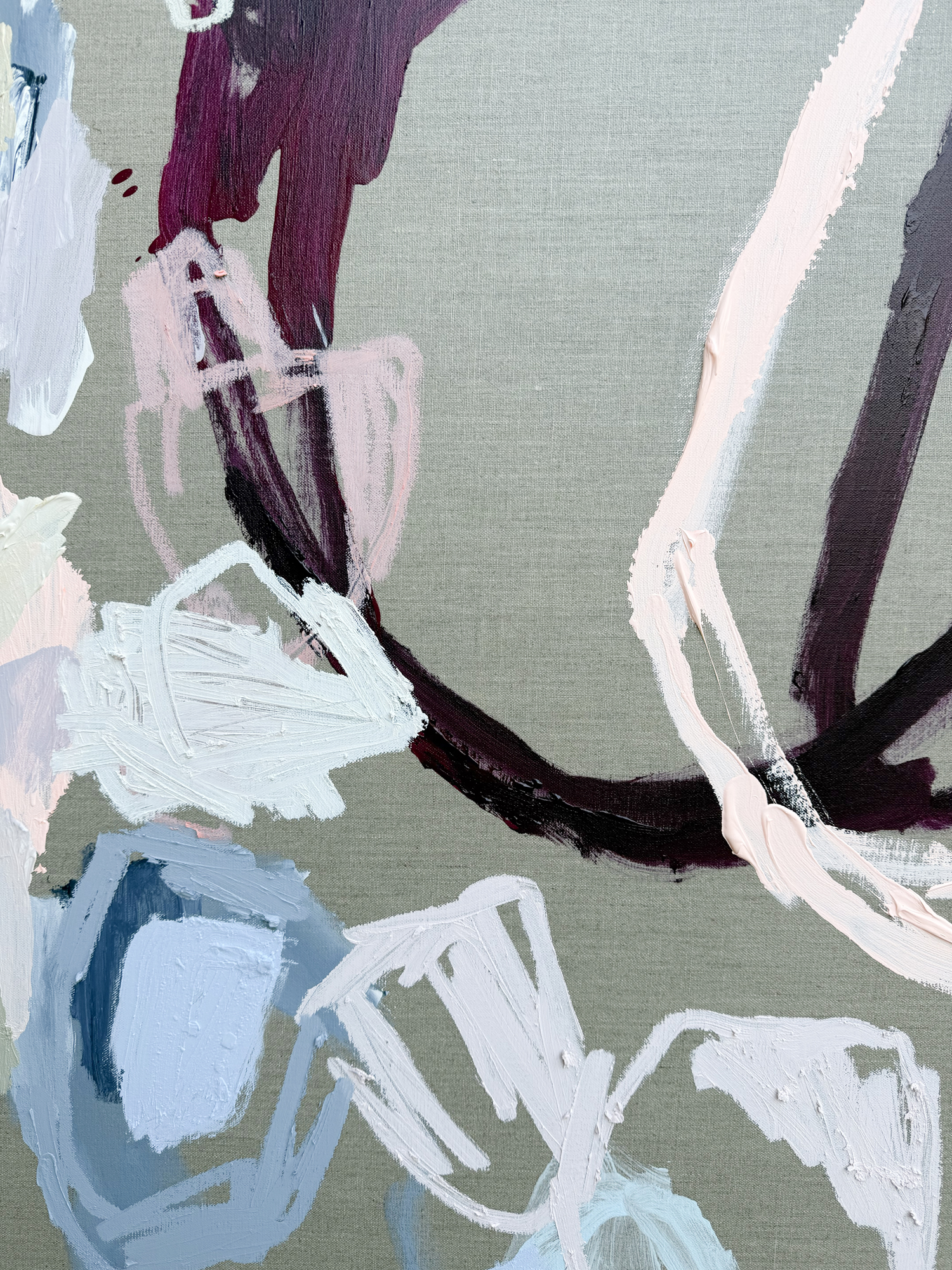 Perth Abstract Artist Rebecca Koerting Modern A Gentle Kind Of Mess 500 W