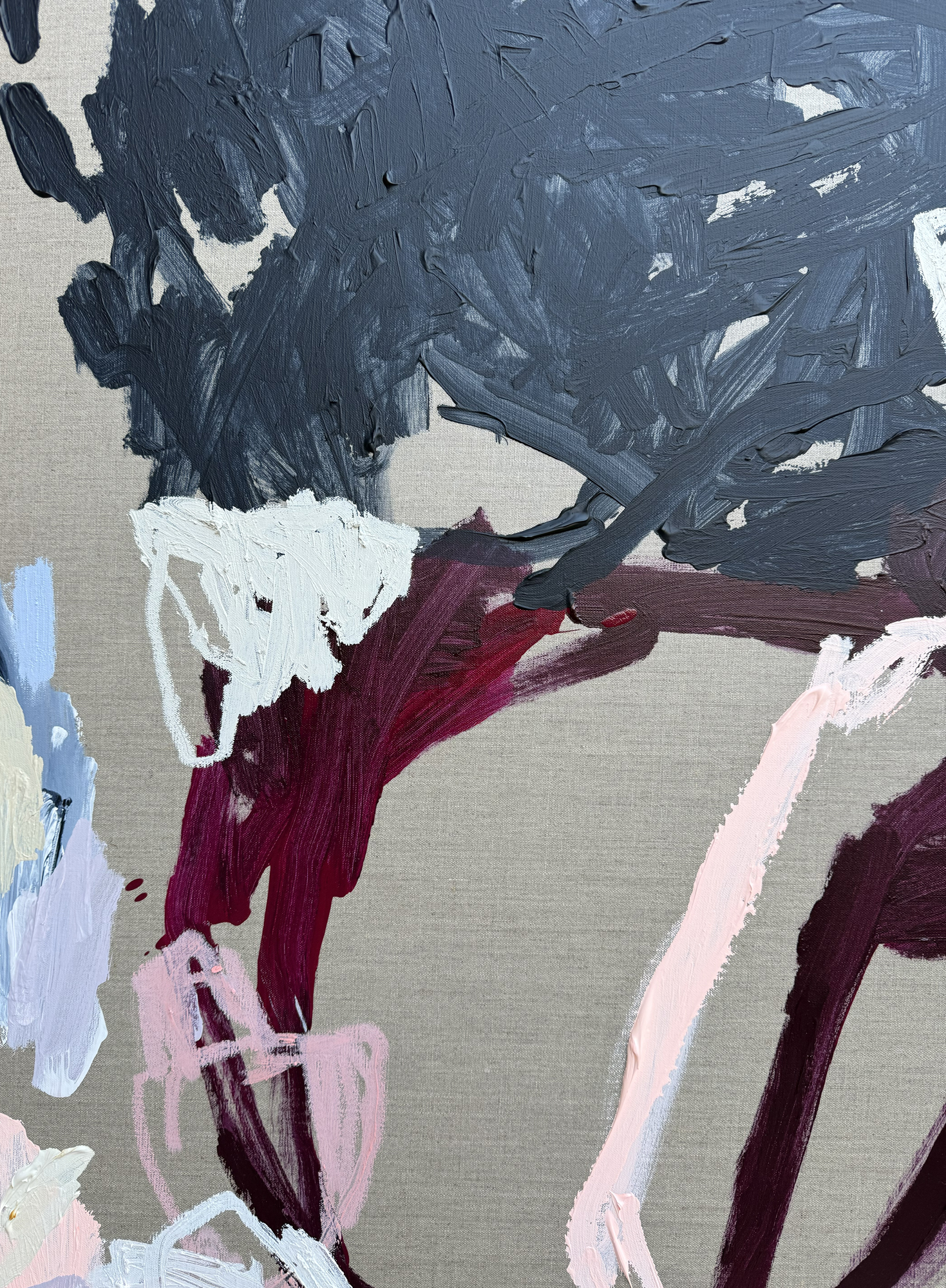 Perth Abstract Artist Rebecca Koerting Modern A Gentle Kind Of Mess 501 W