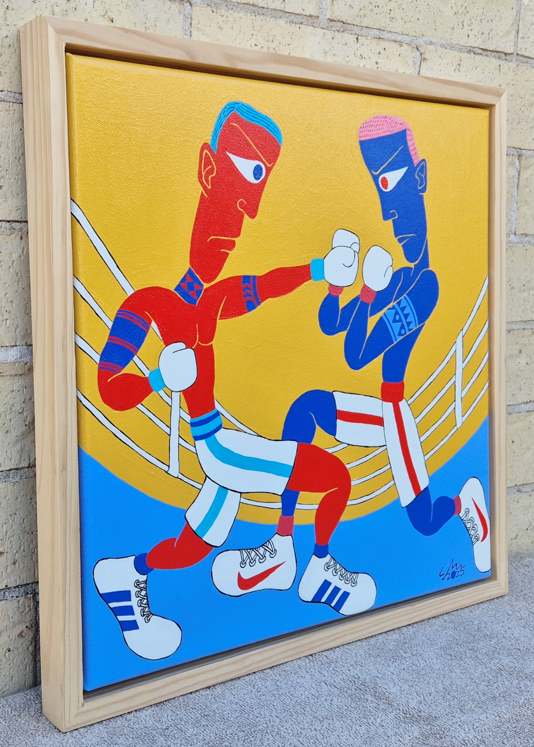 Fighting In The Ring 2025 Framed Outdoor (3)