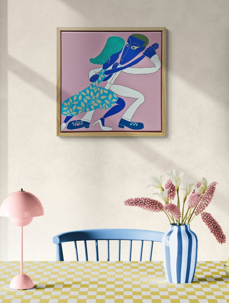 Tango Dancing Couple