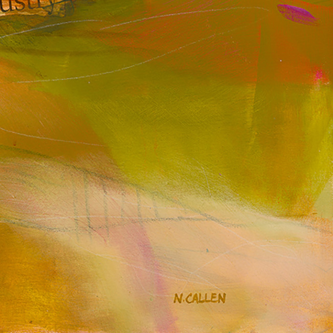 Narelle Callen Listening For Currawongs Signature