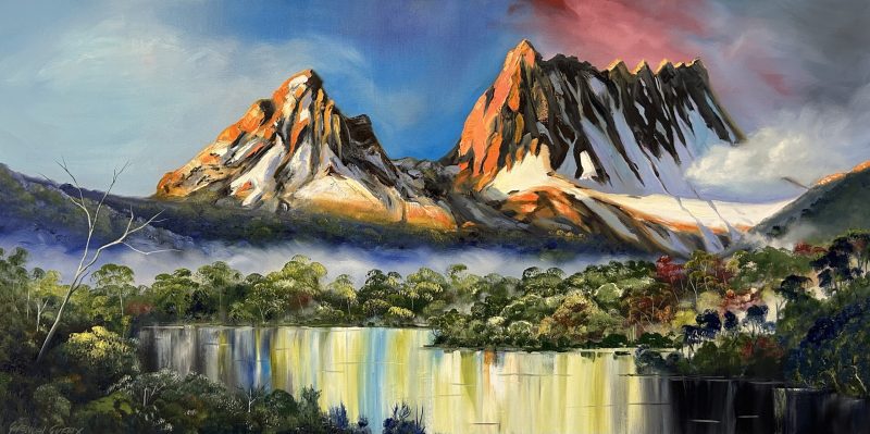 Snow on Cradle Mountain