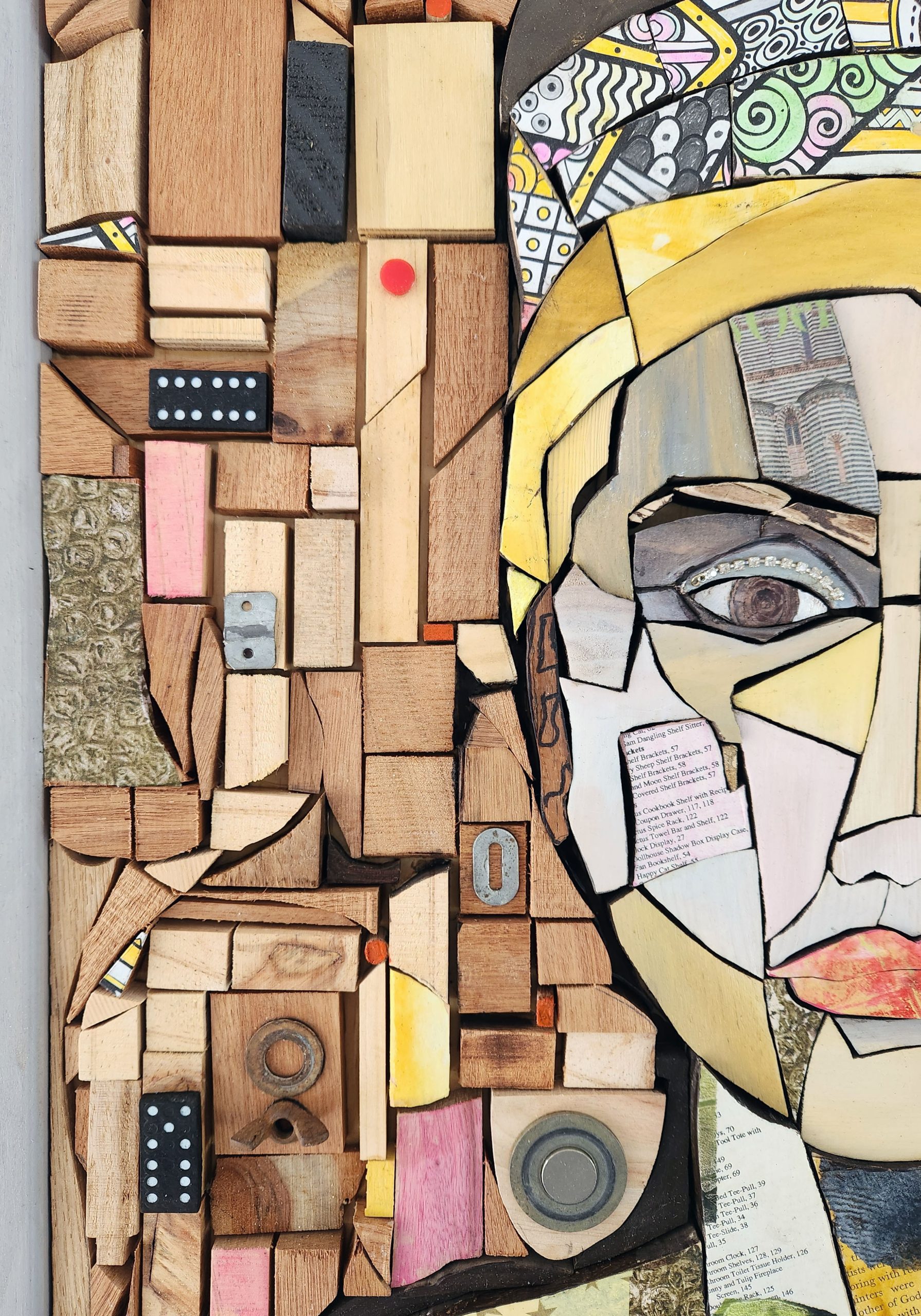 Face Of Fragments By Susanne Bianchi Detail 2