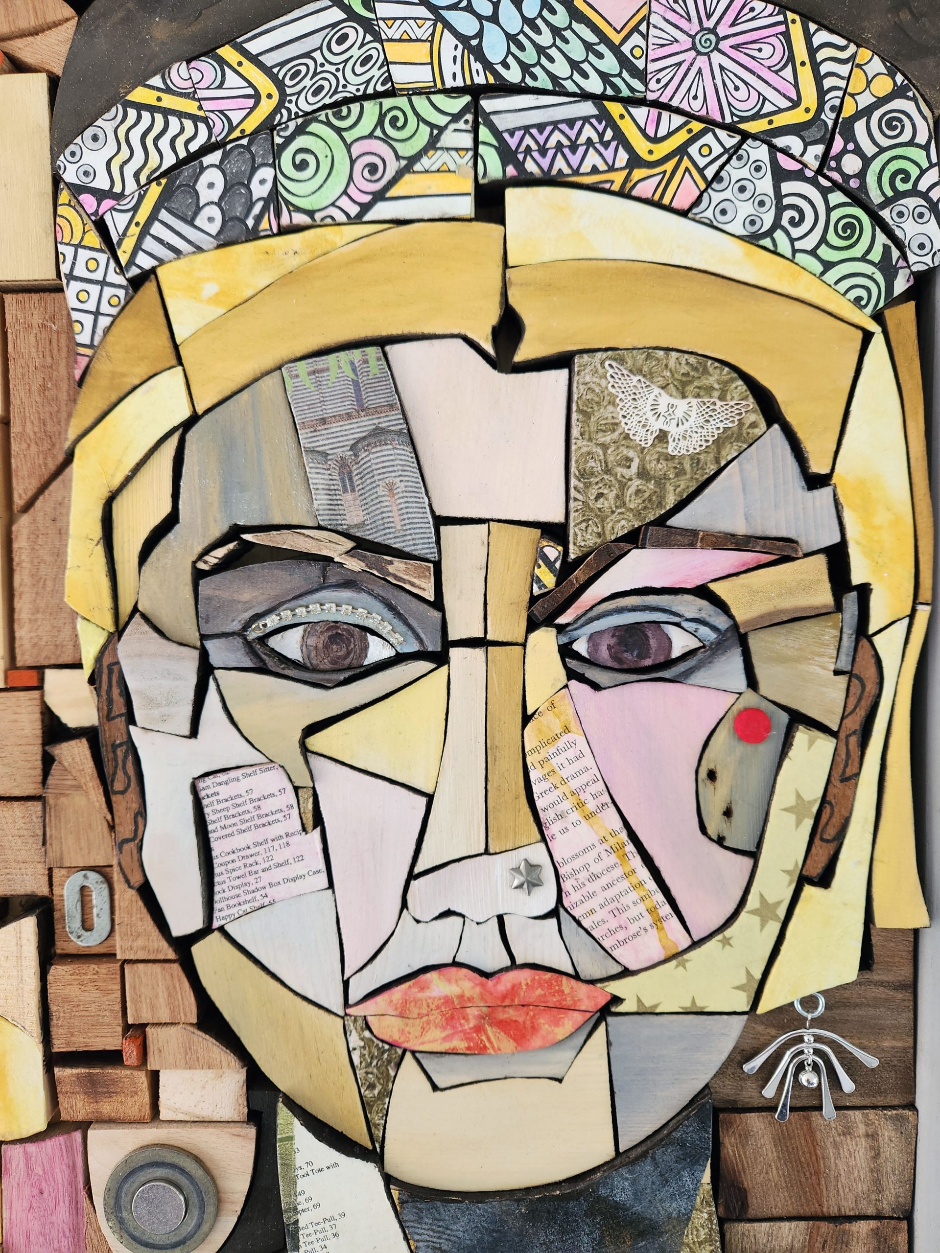 Face Of Fragments By Susanne Bianchi Detail