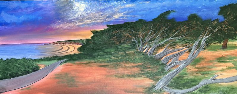 Windblown Waves of Torquay