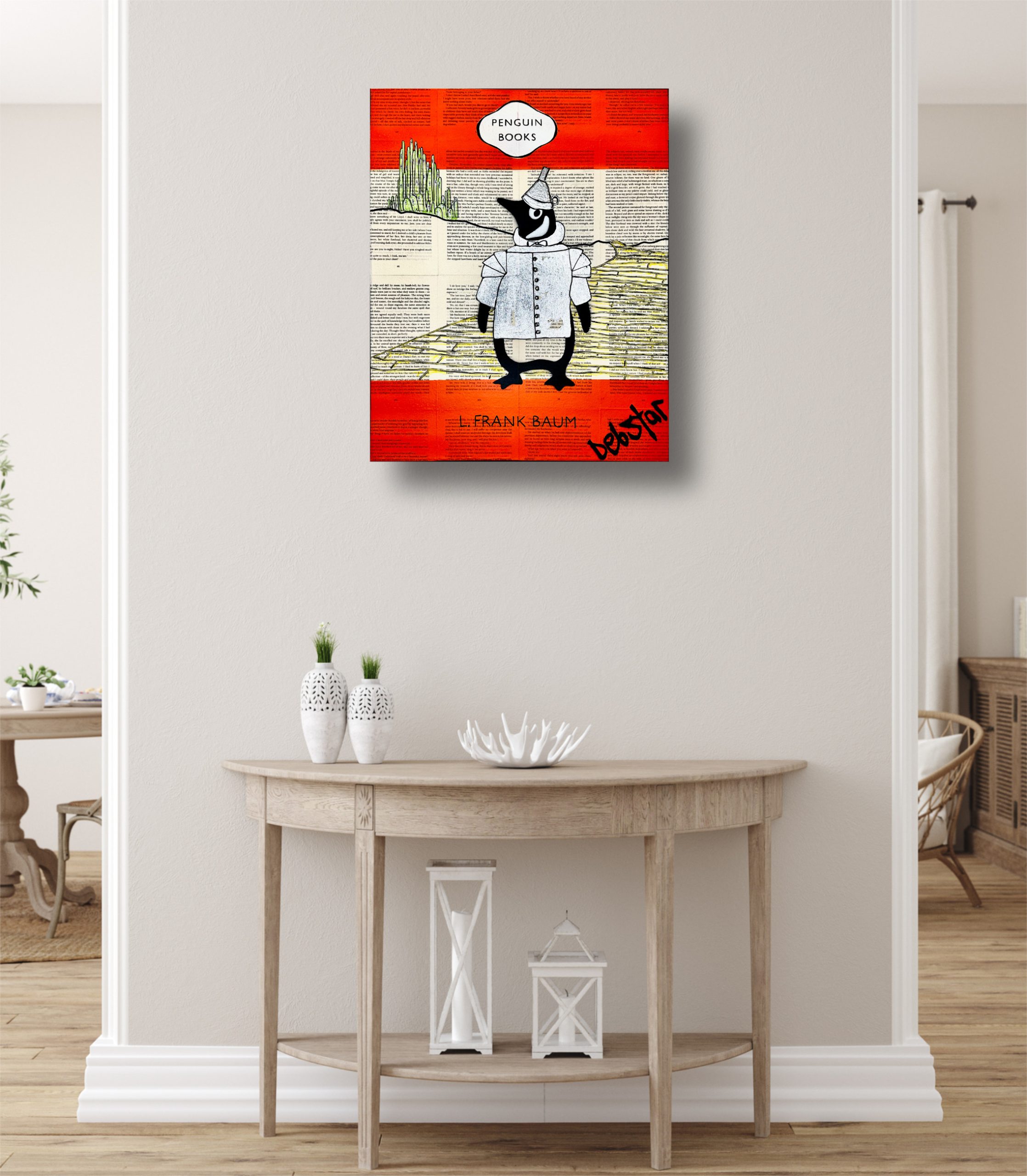 Penguin Books The Wizard Of Oz Pop Art Deborah Lang Debstar Art Urban Canvas 6