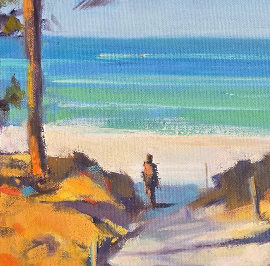 25 Sun Dappled Path Detail