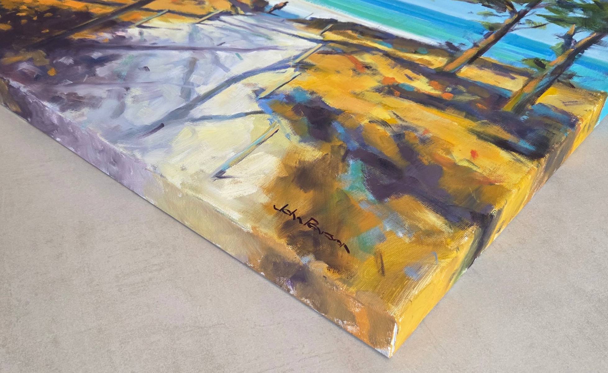 25 Sun Dappled Path Edge