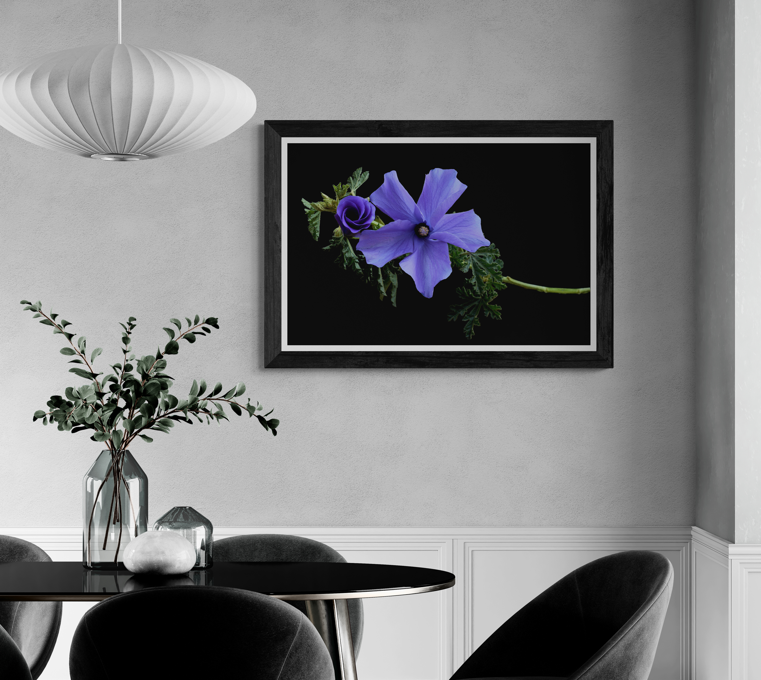 Fancy Dining Room With Wainscoting (37)