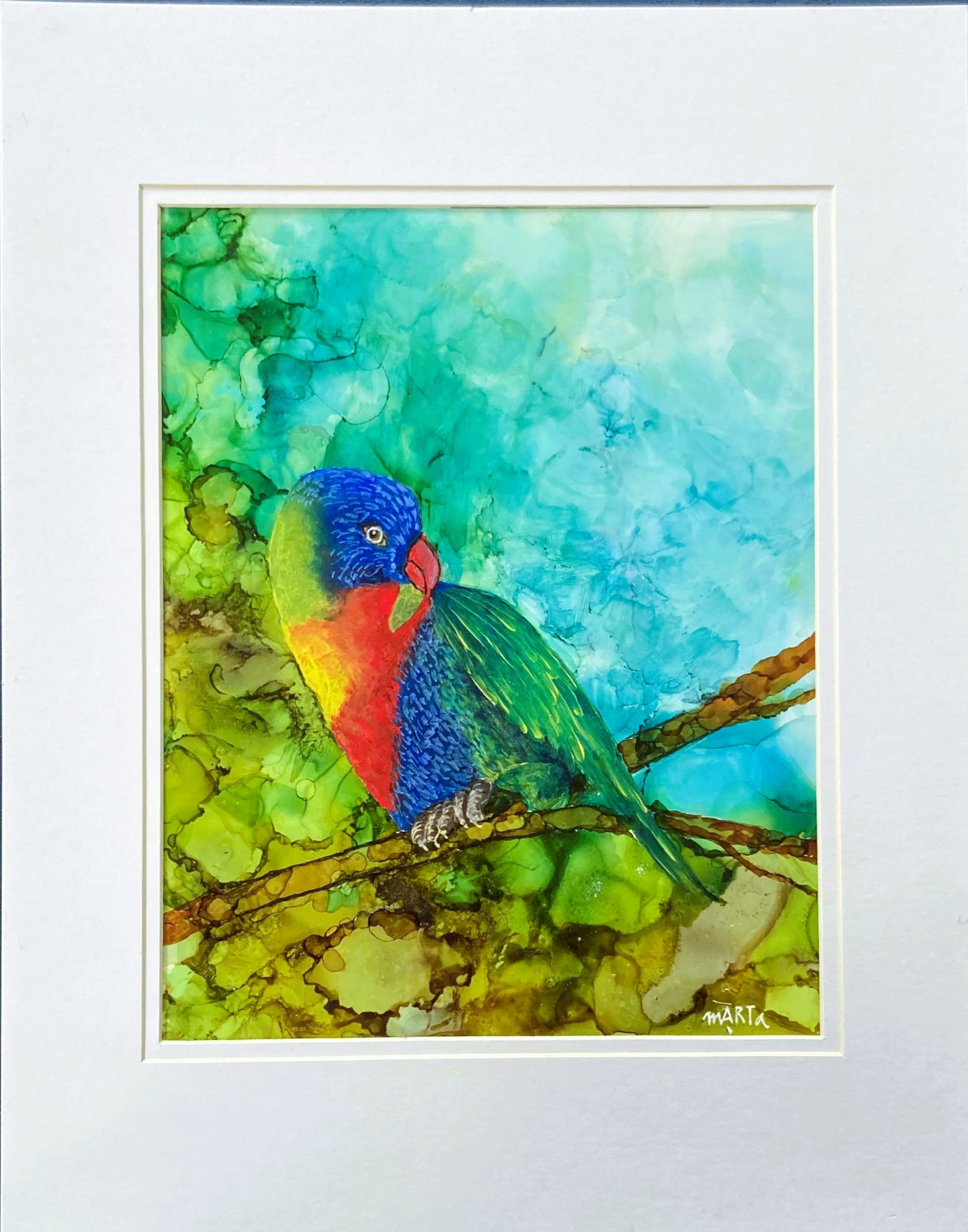 Mbj 472 Among The Gum Leaves Mat