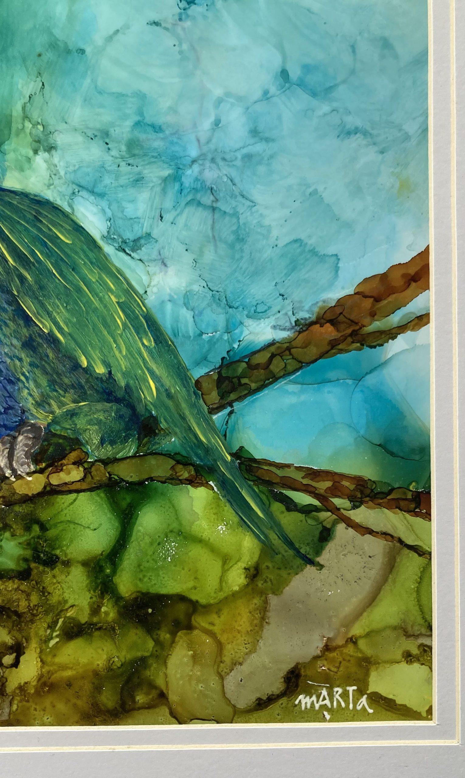 Mbj 472 Among The Gum Leaves Signature