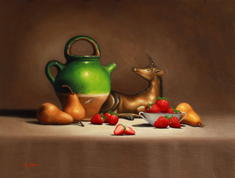 Unicorn with French Water Jug