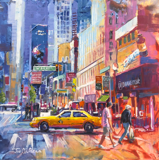 Yellow Taxi in New York City