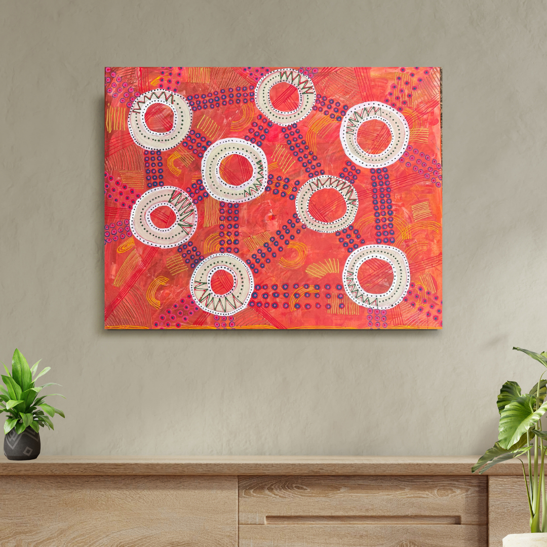 Modern Interior Wall Art Frame Mockup Instagram Post Copy 2