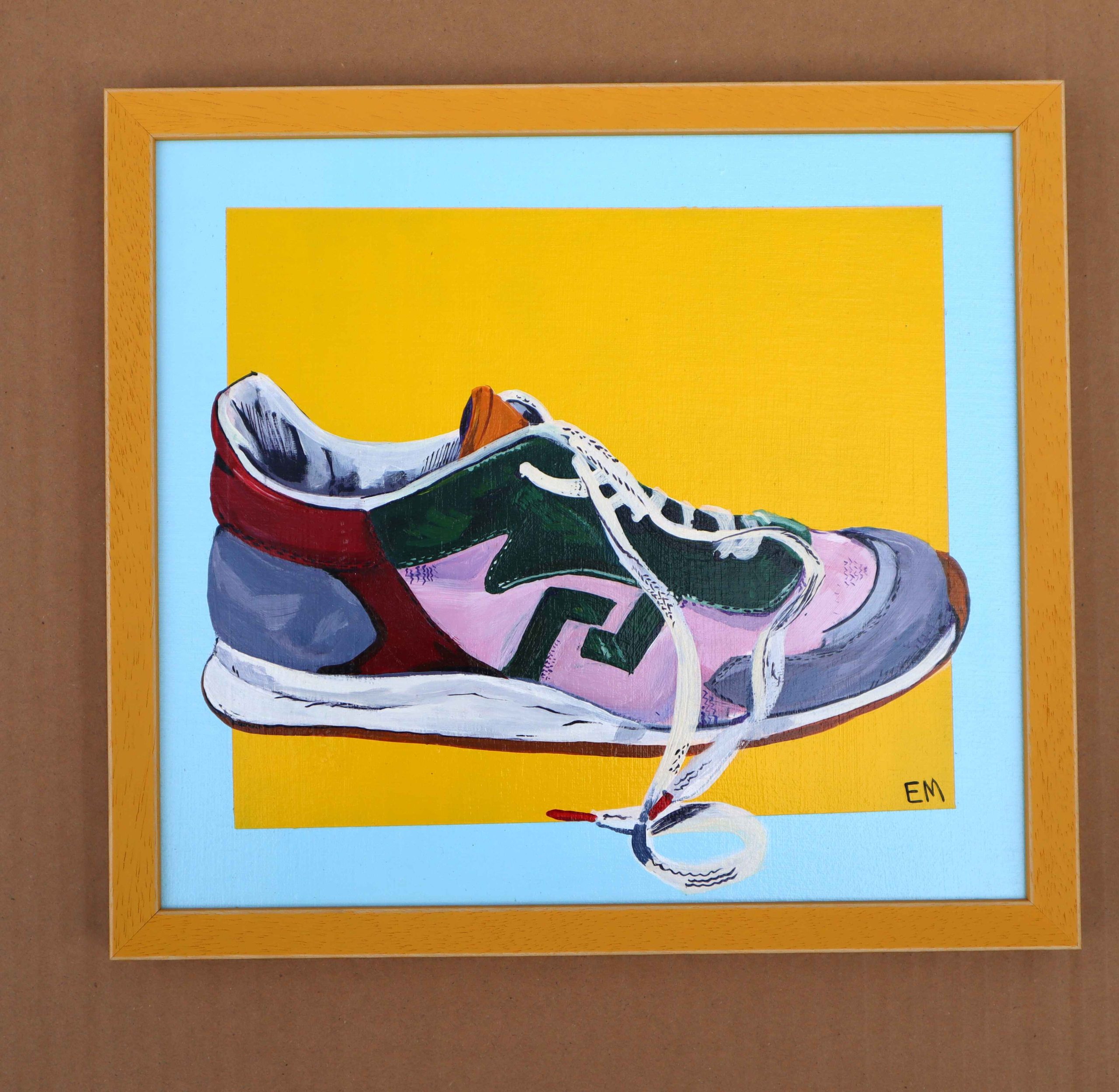 Art Sneakers Elisha Mcguckin Border