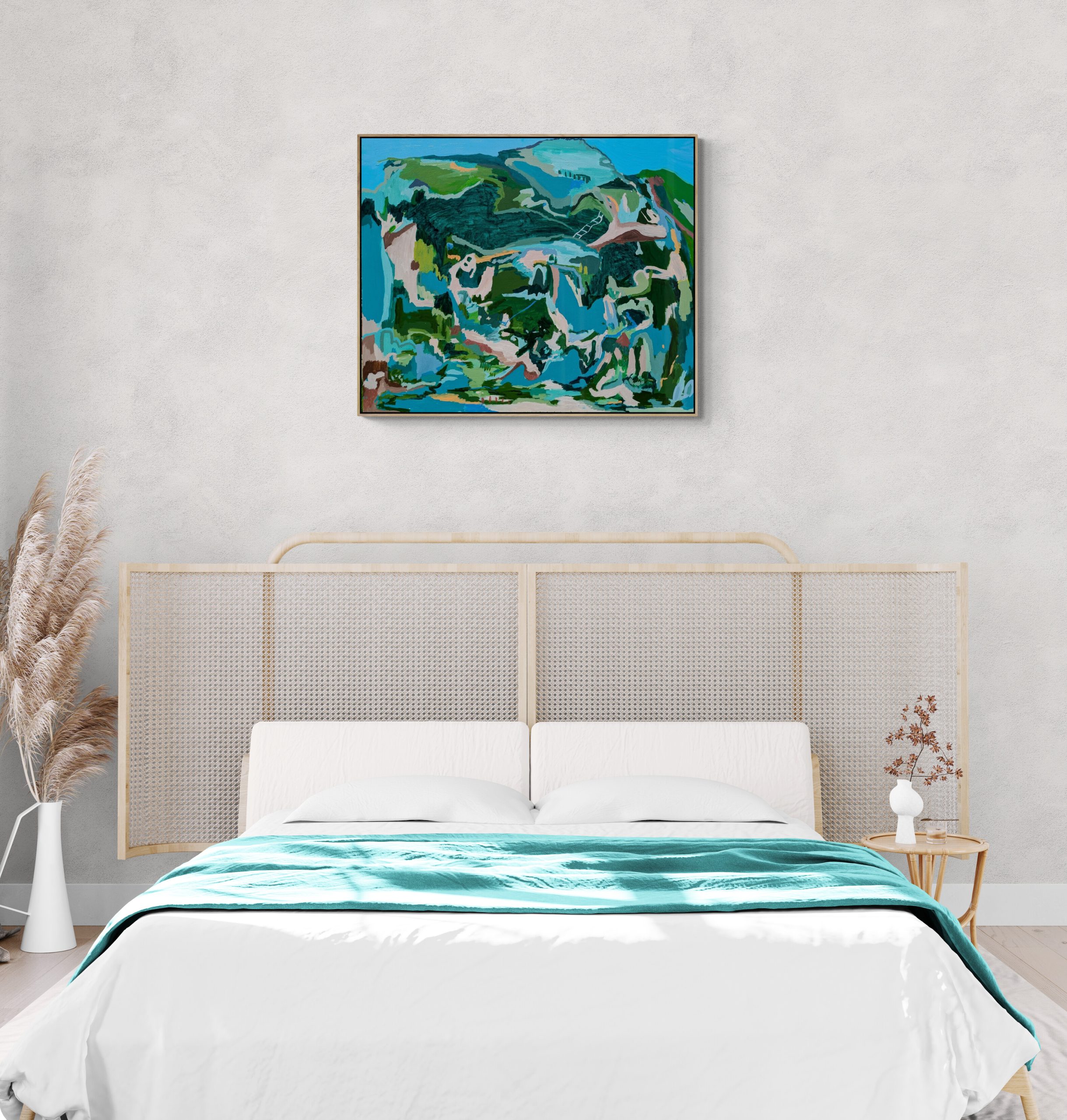 Boho Themed Bedroom (1)