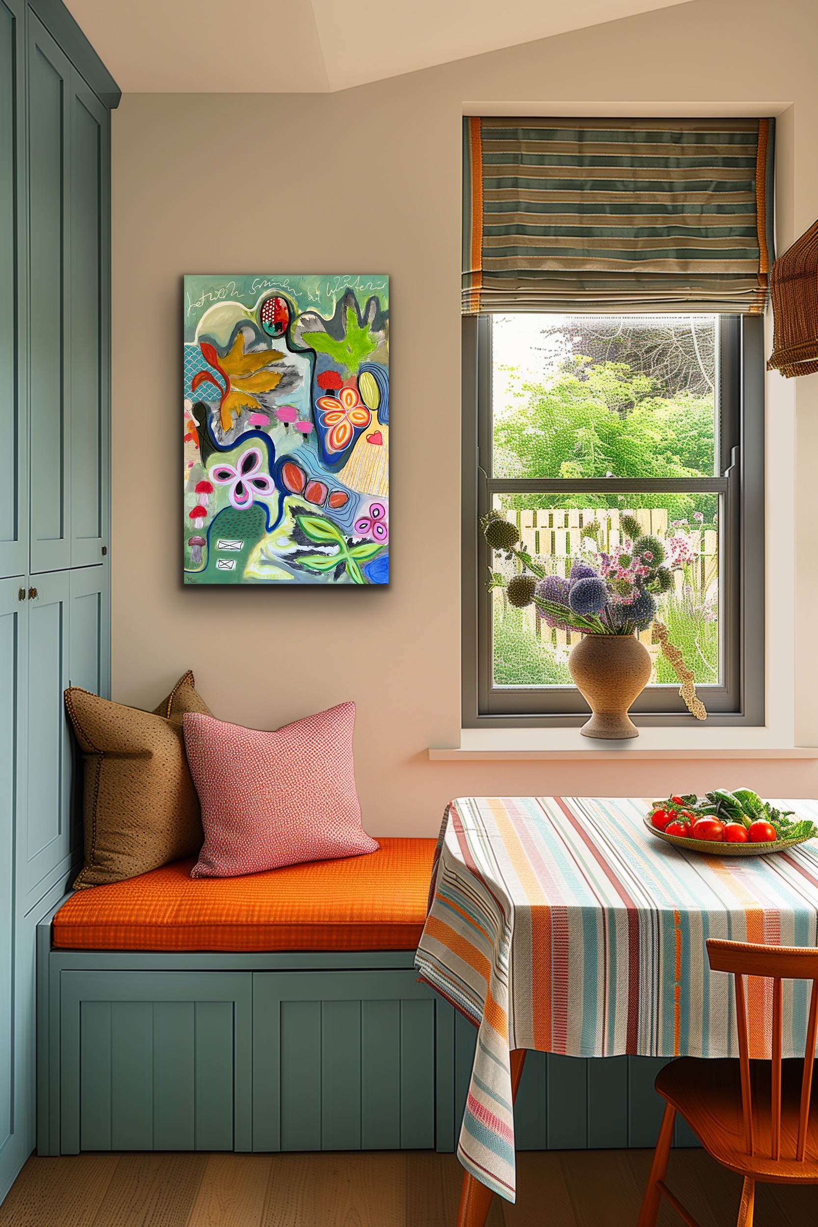 Letters From Autumn Insitu Besides Window