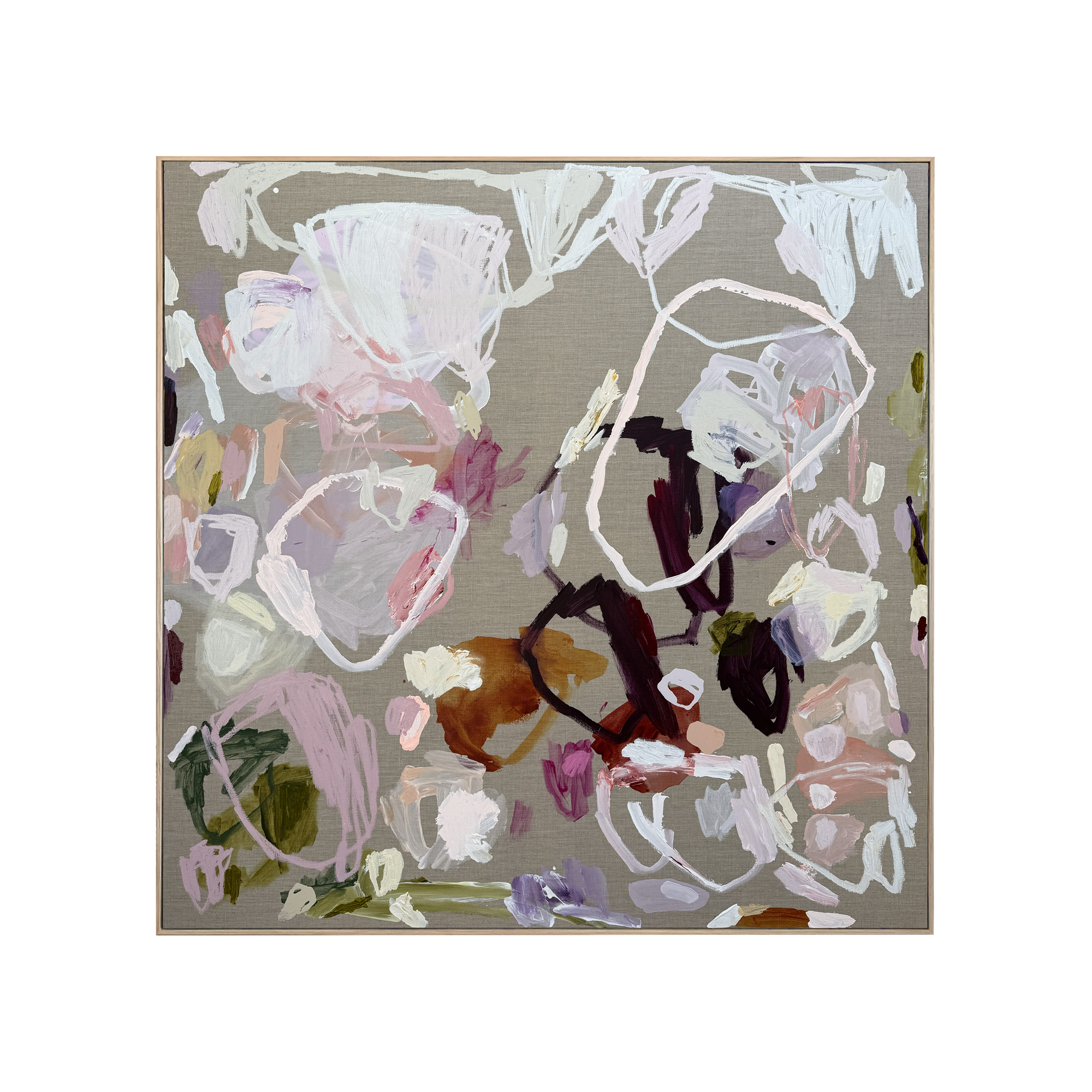 Pink Coral Rebecca Koerting Australian Contemporary Abstract