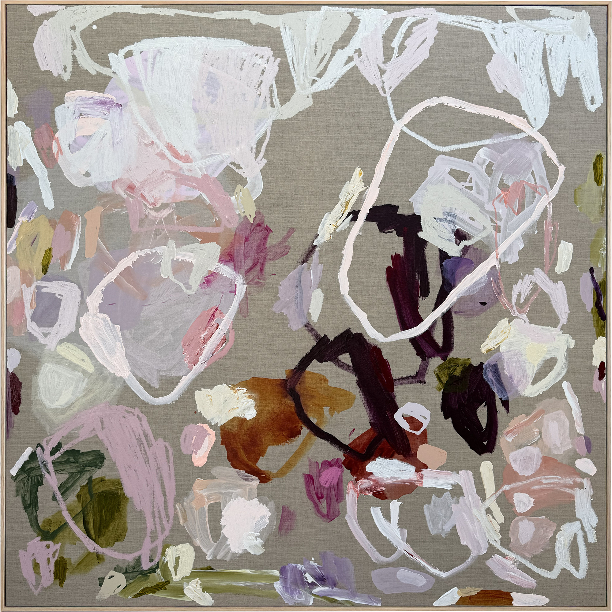 Pink Coral Rebecca Koerting Australian Contemporary Abstract