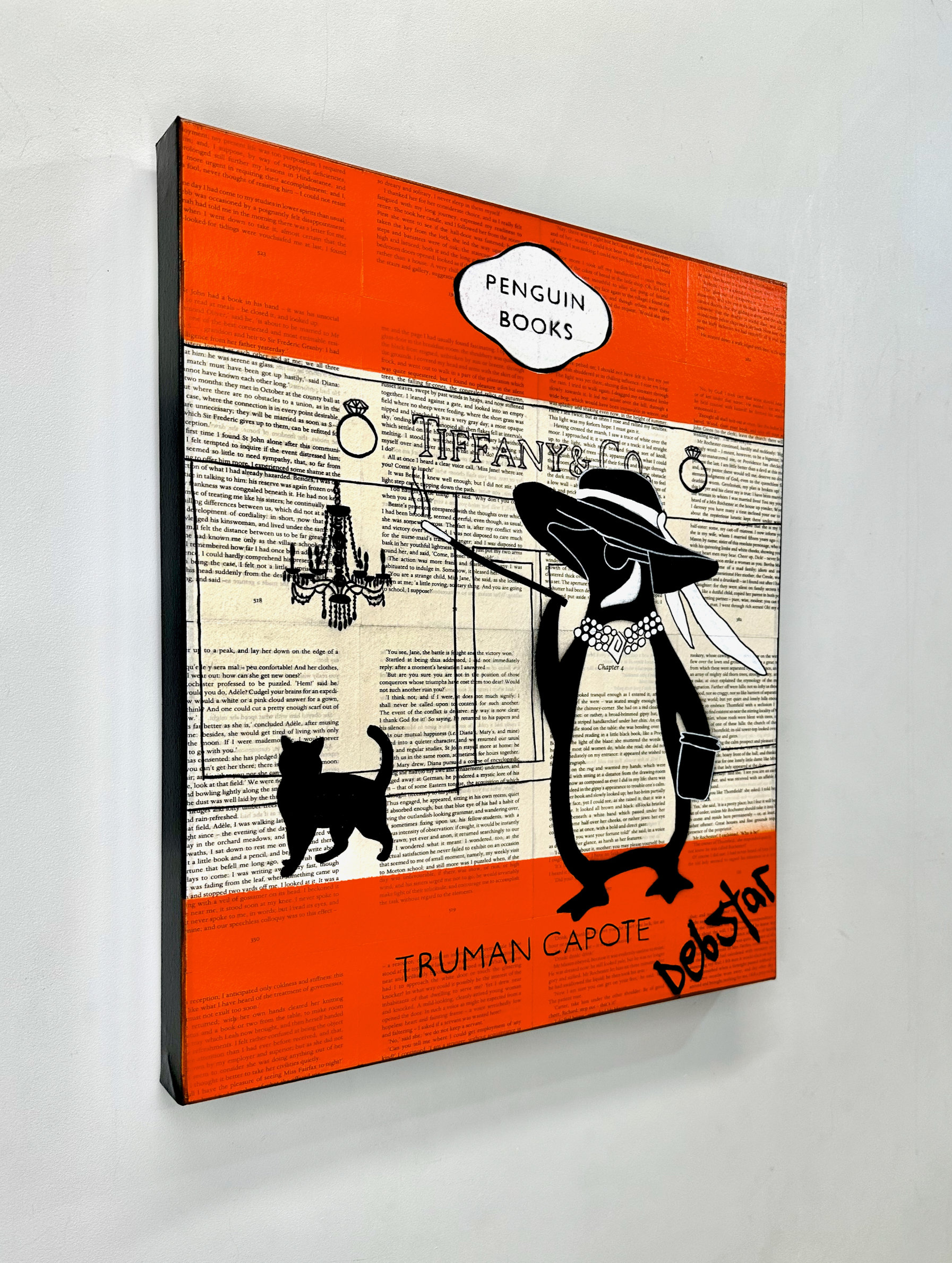 Penguin Books Breakfast At Tiffanys 3 Pop Art Deborah Lang Art Urban Canvas 3