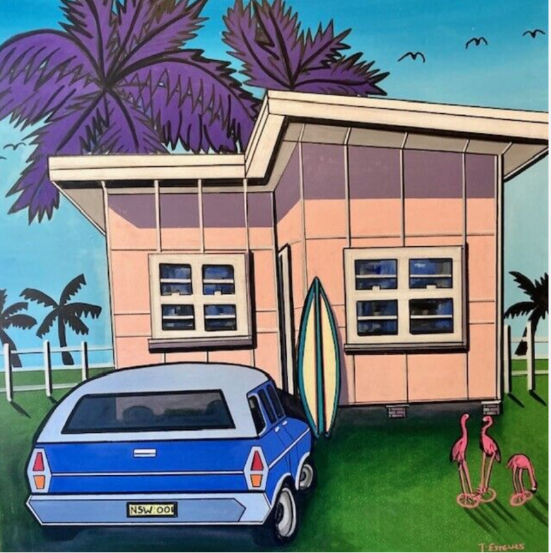 Fibro Dreams Flamingos and Kingswoods