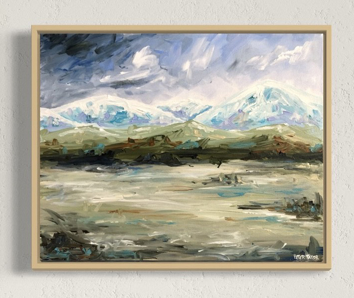 Snowy Mountains hues